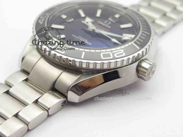 0308 Planet Ocean 2016 43.5mm SS OM 1:1 Best Edition Black Dial On SS Bracelet A Cozy 8162